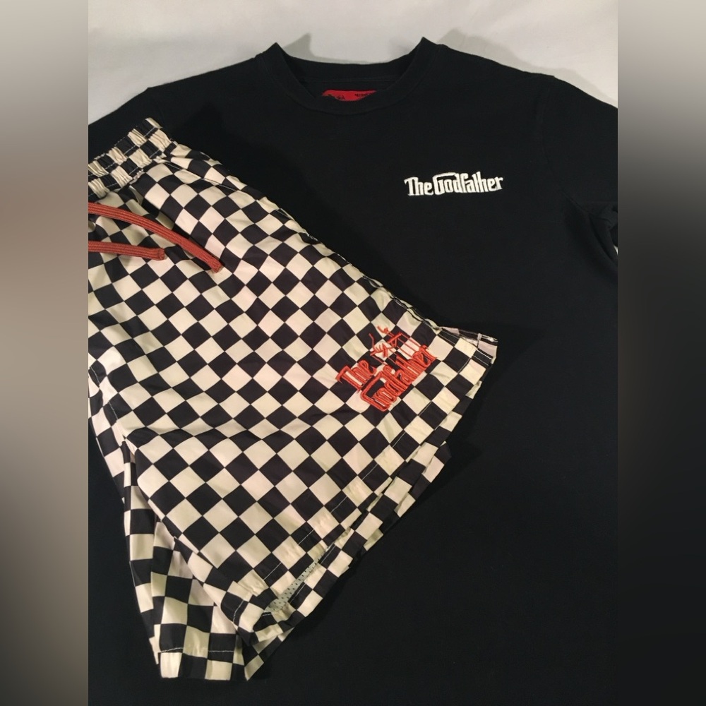 Two palace outfit, the Godfather